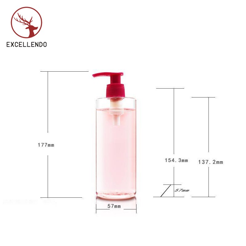 300ml 400ml Plastic Cosmetic Bottle, Empty Soap And Lotion Bottle with Pump or Gap