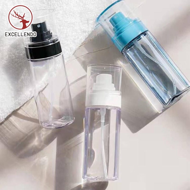 High Quality Refillable Plastic Spray Bottle Travel Transparent Plastic Empty Perfume Atomizer Small