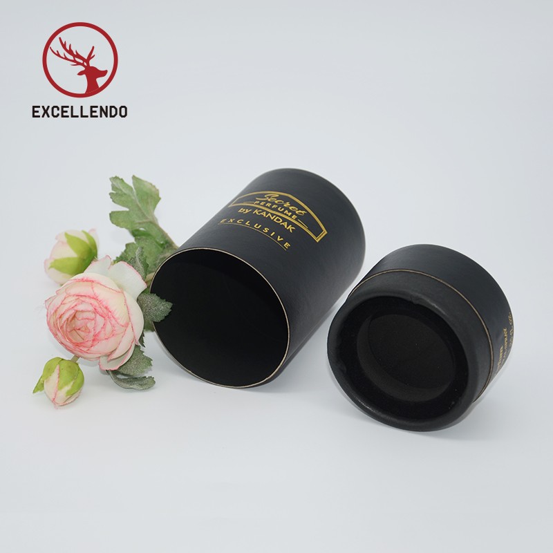 Wholesale Custom Cardboard Round Tube Oil Box Paper Cylinder Cosmetic Box With logo Printing