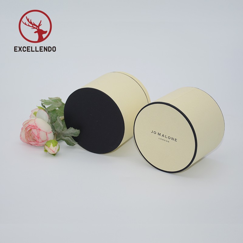 Wholesale Customized Cylinder Cosmetic Packaging Box with Custom Logo Printing