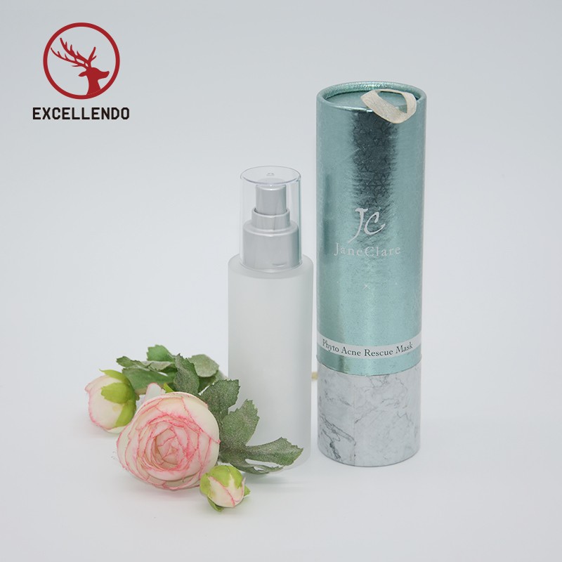 High Quality Round Cosmetic Gift Packaging box, Customized Essential Oil Perfume Packaging Box 