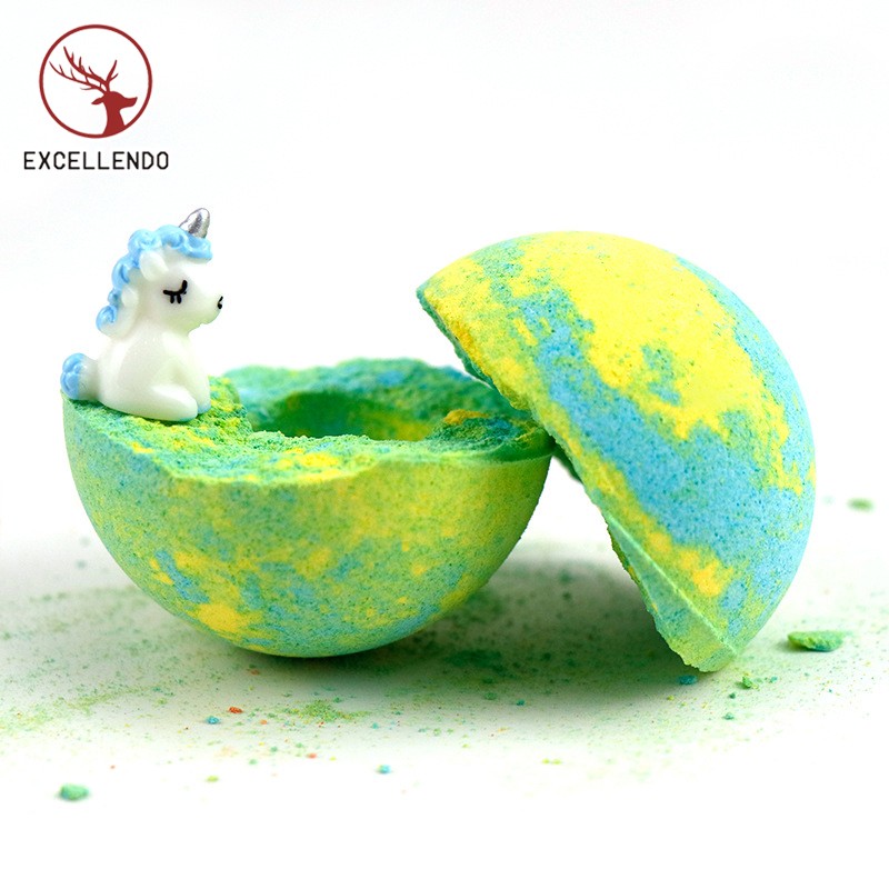 Kid Bombs Bath Bombs with Surprise Inside, Wonderland Dinosaur Eggs Bath Bombs Gift Set