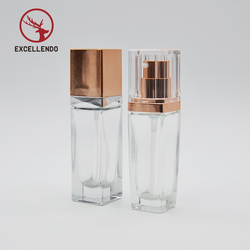 Luxury 30ml 45ml 25ml Glass Cosmetic Packaging Bottle Perfume Spray Essential Oil Bottle