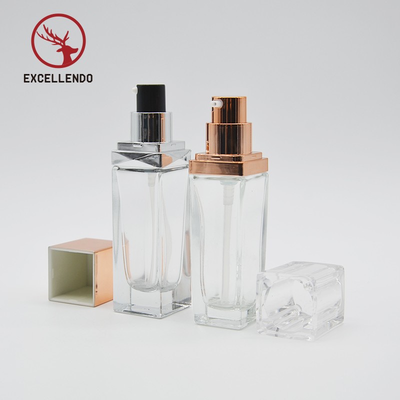 Luxury 30ml 45ml 25ml Glass Cosmetic Packaging Bottle Perfume Spray Essential Oil Bottle