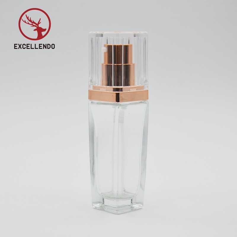 Luxury 30ml 45ml 25ml Glass Cosmetic Packaging Bottle Perfume Spray Essential Oil Bottle