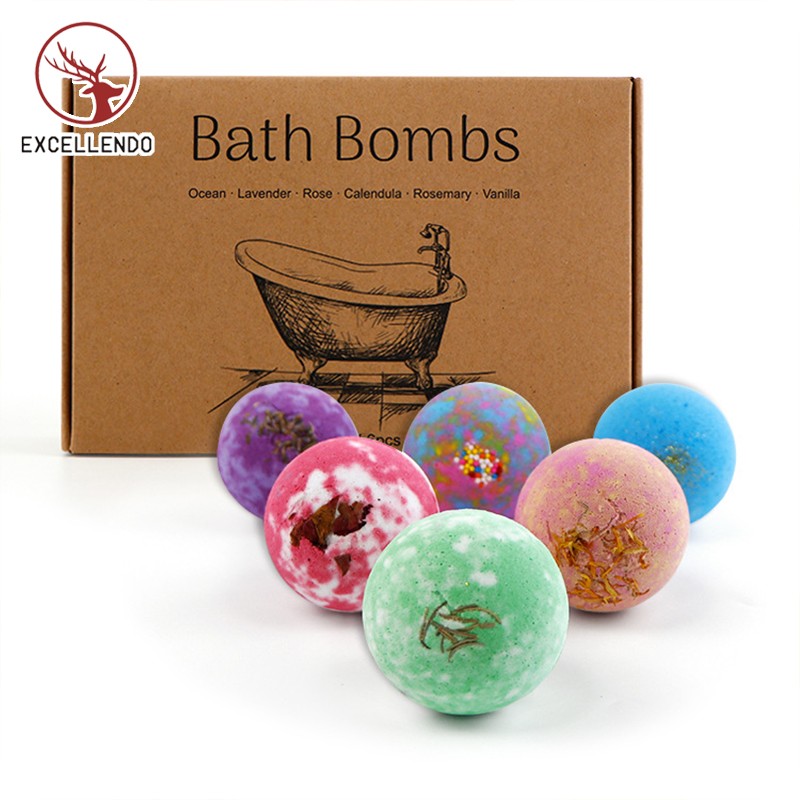 OEM/ODM Wholesale Private Label Organic Relax High Quality Bath Ball Bath Bombs