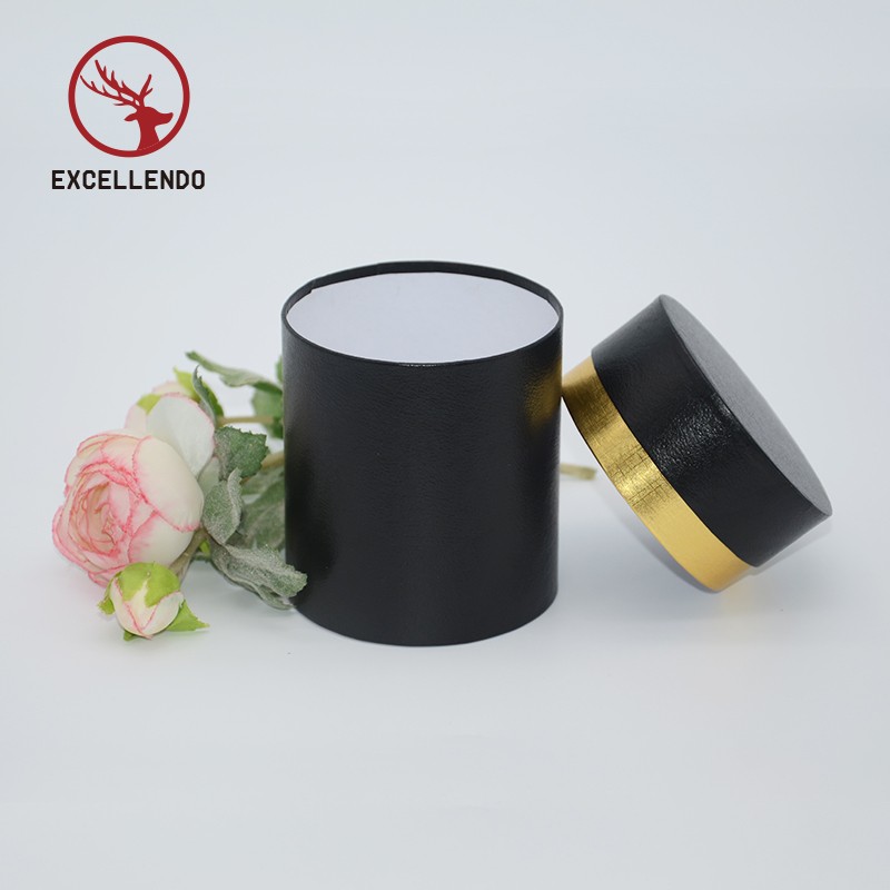 Rigid Cardboard Printing Gift Box Round Packaging Box for Essential Oil/Perfume Box Manufacturer 