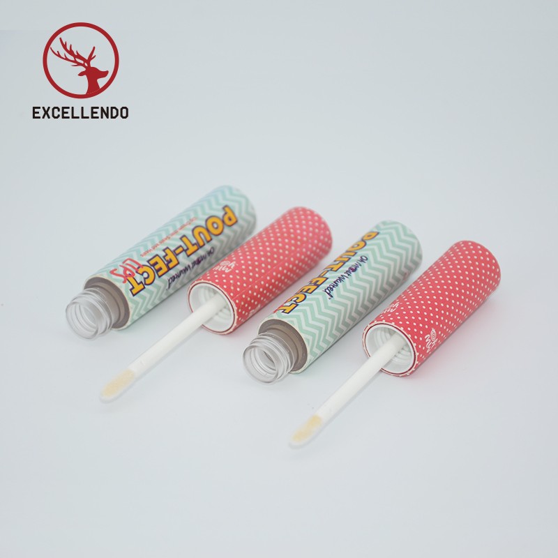 Paper Tubes Round Lips Box Small Cosmetic Cylinder Packaging Box Lipstick Display Box