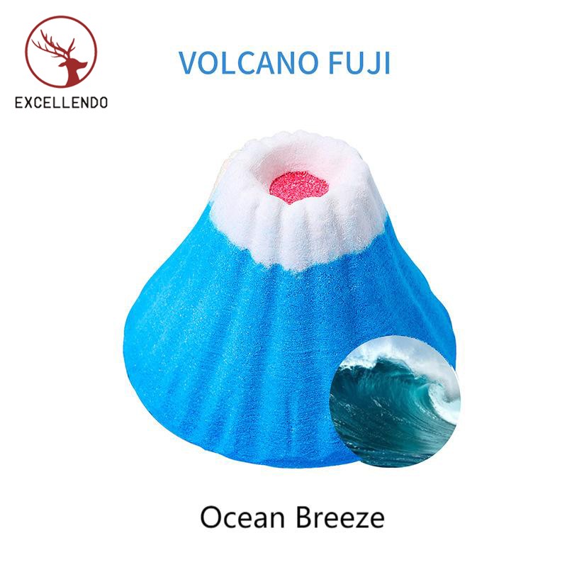 Volcano Shape Bathing Foot Spa Bomb Rich Essential Oils Moisturizing Dry Skin Relaxing Scent